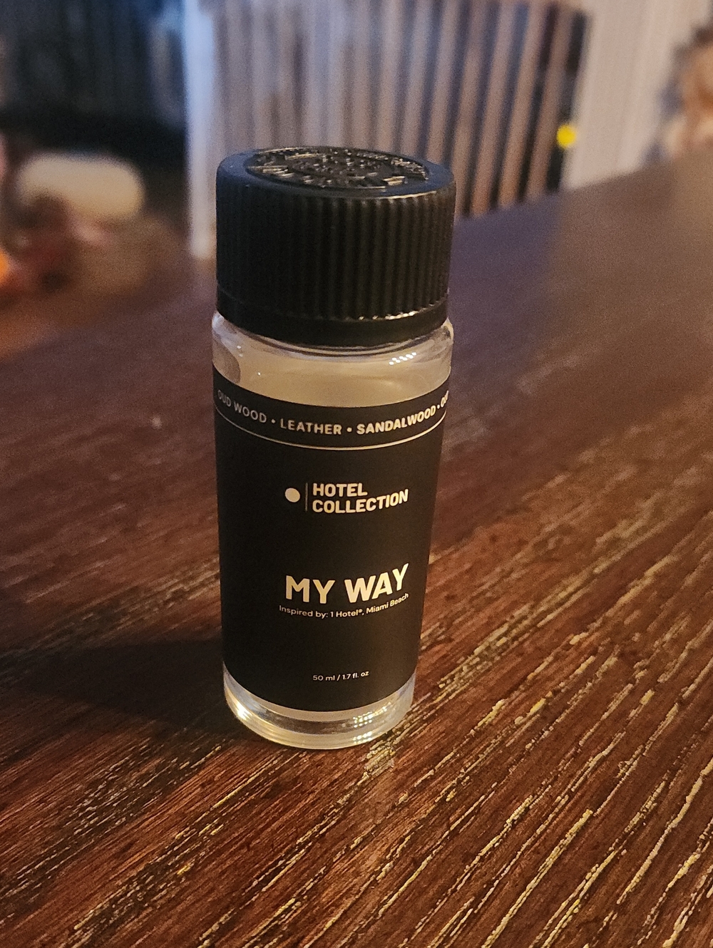 NWOT Hotel Collection My Way Fragrance Oil in Black Bottle 50 ML